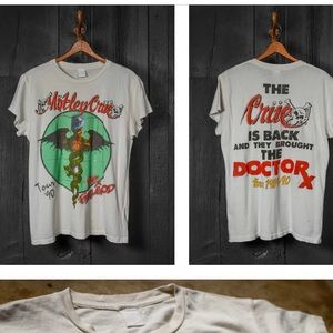 ISO Madeworn Crue shirt, XS (prefer XS but will take any size). SOMEONE FIND! 😊